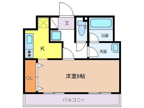 プランドール助松の物件間取画像